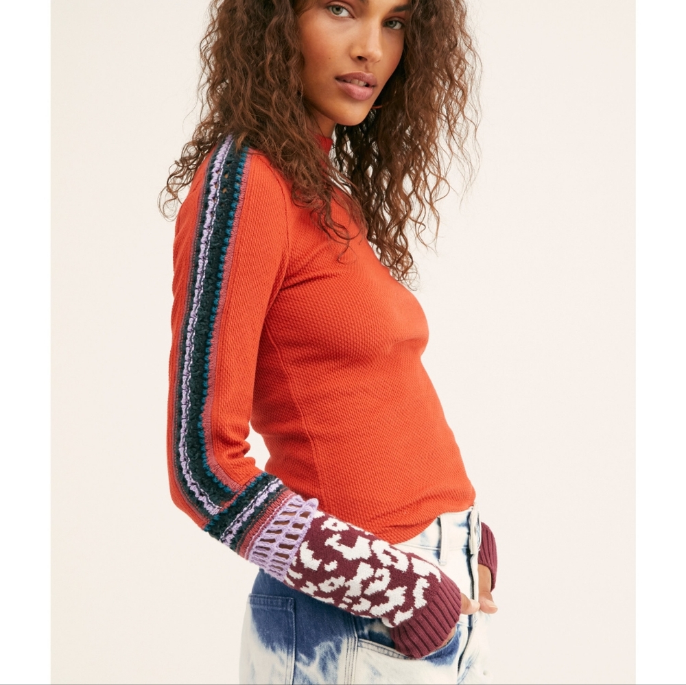 Free People Switch It Up Thermal Top M
